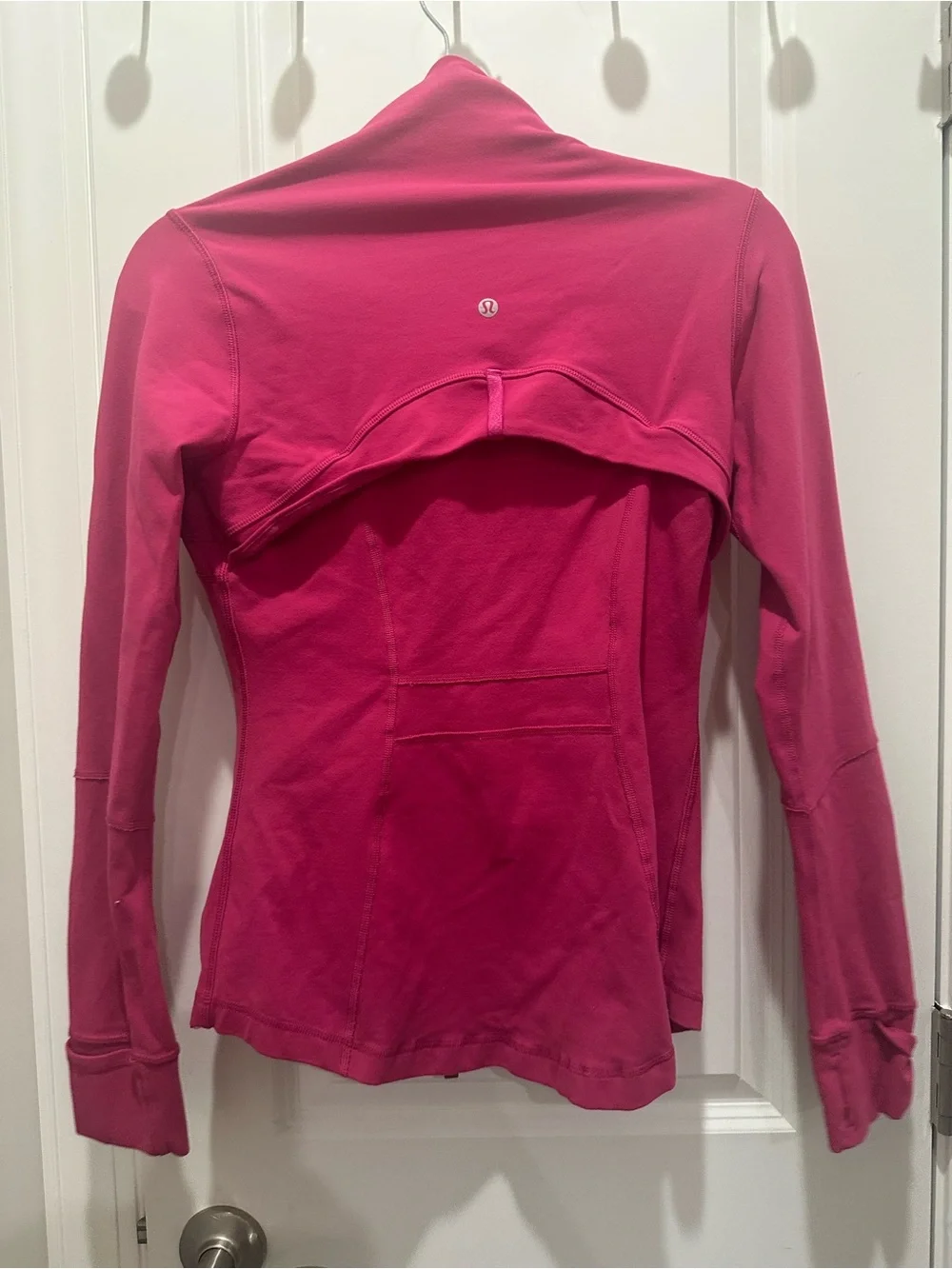 lululemon athletica Raspberry Pink Zip-Up Bomber Jacket